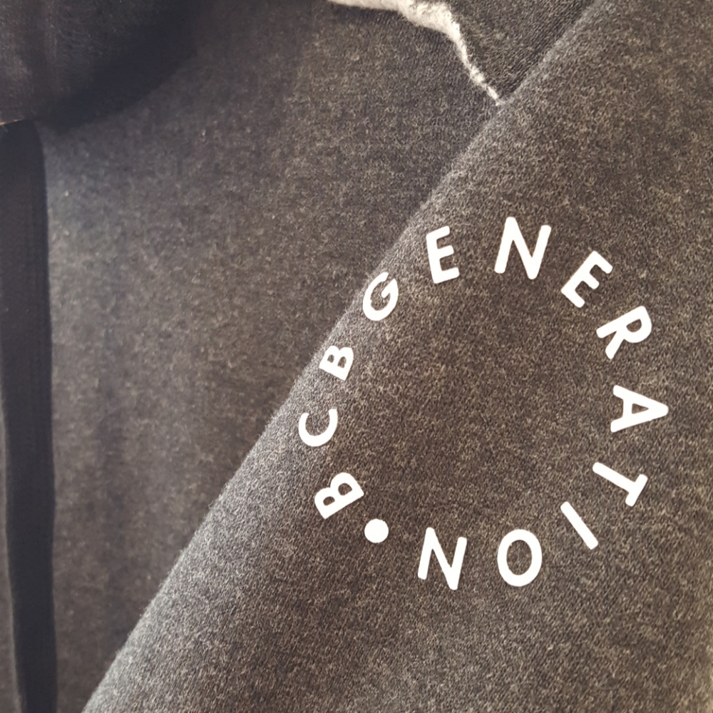 BCBGeneration crop pullover hoodie  M - Picture 3 of 5
